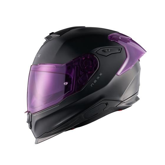 Каска NEXX Y100R SUBSONIC BLACK PINK MATT