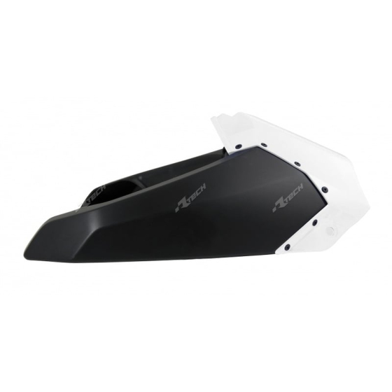 Горен пластмасов капак за радиатор RACETECH Yamaha YZ250/450F White/Black