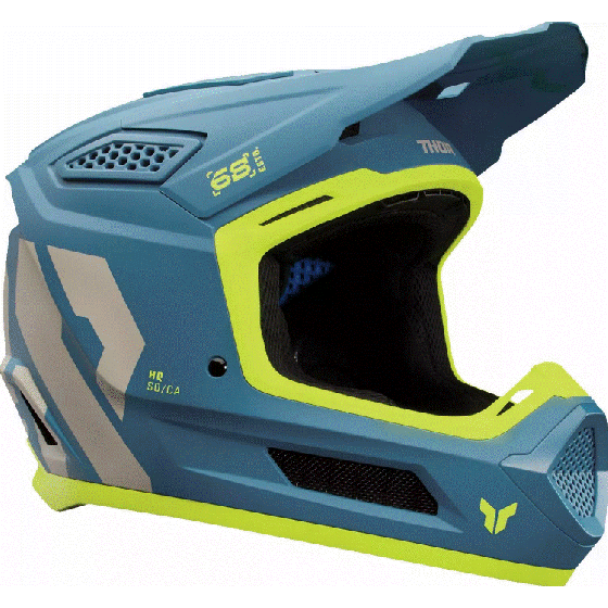 Мотокрос каска THOR FLEET FORGE BLUE