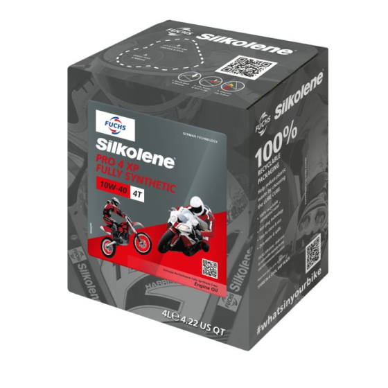 Масло FUCHS SILKOLENE PRO 4 10W40 - XP 4л