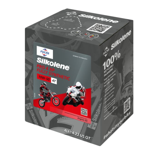 Масло FUCHS SILKOLENE PRO 4 10W50 - XP 4л