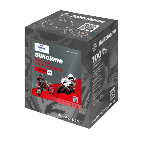 Масло FUCHS SILKOLENE PRO 4 15W50 - XP 4л