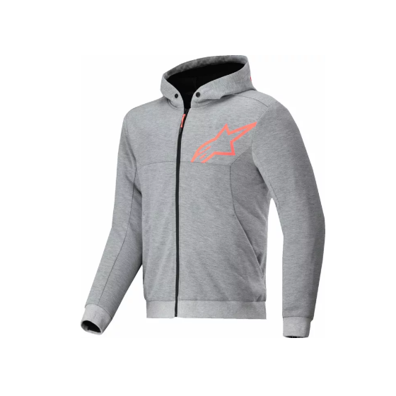 Мото суитшърт ALPINESTARS CHROME V2 GRY/RED