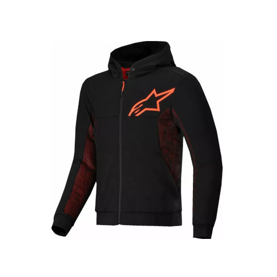 Мото суитшърт ALPINESTARS CHROME V2 BLK/RED