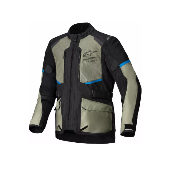 Текстилно мото яке ALPINESTARS ANDES AIR BLK/GRY/BLUE