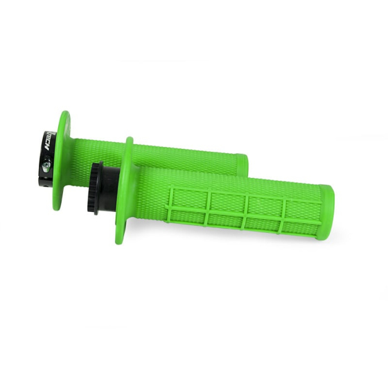 Мото ръкохватки RACETECH Lock On Neon Green