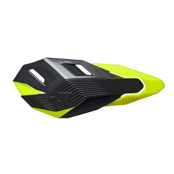 Предпазители за кормило RACETECH HP3 Cross/Enduro Black/Neon Yellow