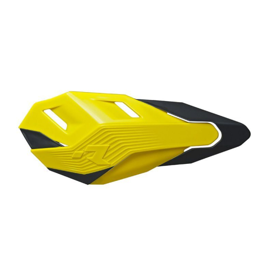Предпазители за кормило RACETECH HP3 Cross/Enduro Yellow/Black