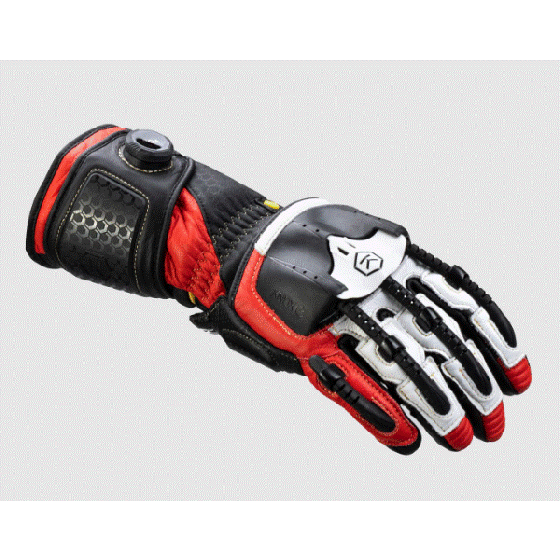 Кожени ръкавици KNOX Handroid MK5 RED