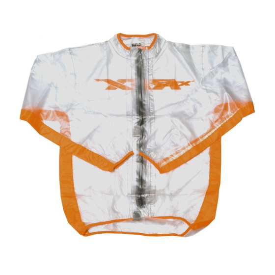 Водоустойчиво яке RFX Sport (Clear/Orange) Size Adult Size M