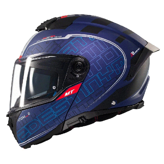 Отваряема каска MT ATOM 2 DESTINY C7 MATT