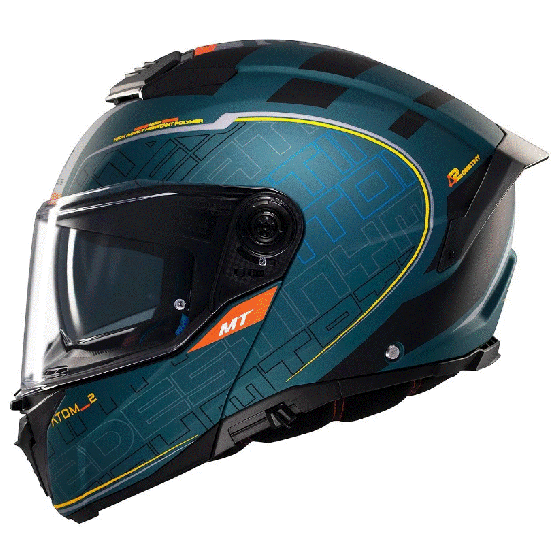 Отваряема каска MT ATOM 2 DESTINY C6 МАТТ