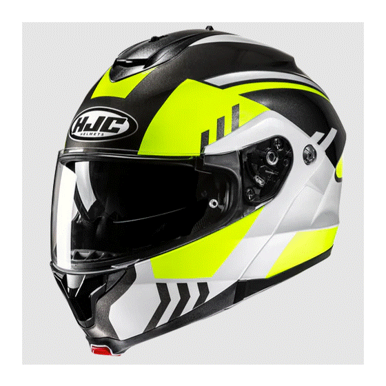 Отваряема каска HJC C91N KAON NEON YELLOW