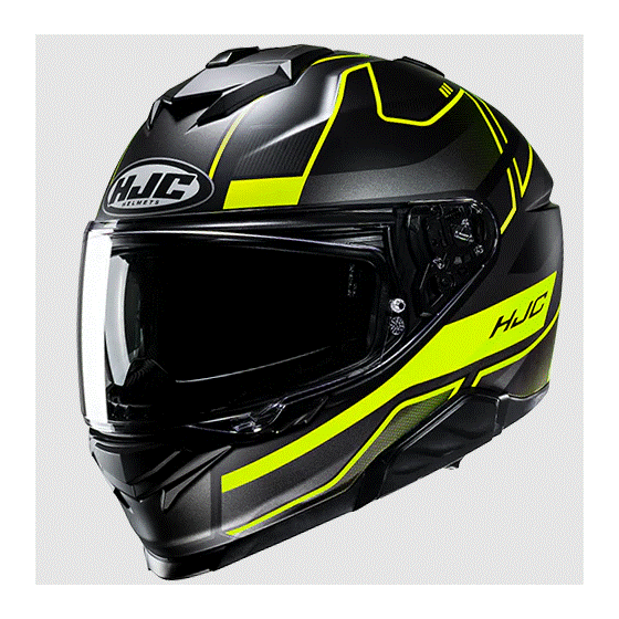 Каска HJC i71 IORIX NEON YELLOW