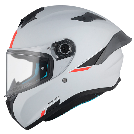 Каска MT TARGO S SOLID A12 GLOSS GRAY