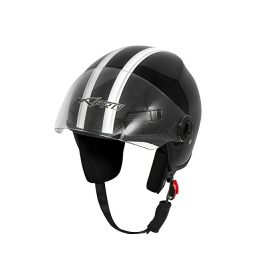 Каска за скутер FEVER BLACK ДЕФЕКТ