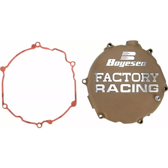 Капак за съединител BOYESEN FACTORY COVER CLU KX250 05-07 Magnesium