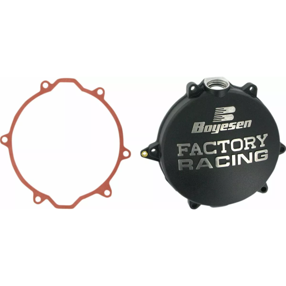 Капак за съединител BOYESEN FACTORY COVERCLUTCH KTM250SX-F Black