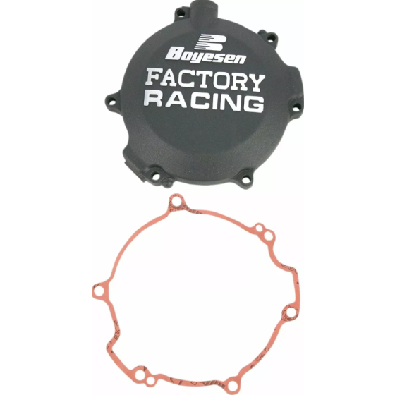 Капак за съединител BOYESEN FACTORY COVER CLUTCH Kawasaki kx 100/85 BLACK