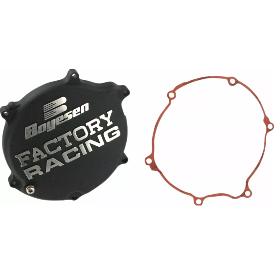 Капак за съединител BOYESEN FACTORY CLUTCH COVER KX125 Black