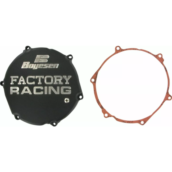 Капак за съединител BOYESEN FACTORY CLUTCH CVR KX250 Black