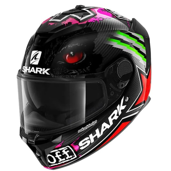 Каска SHARK SPARTAN GT Carbon Redding Red
