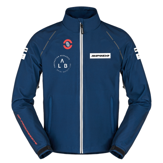 Текстилно мото яке SPIDI PIT LANE BLUE