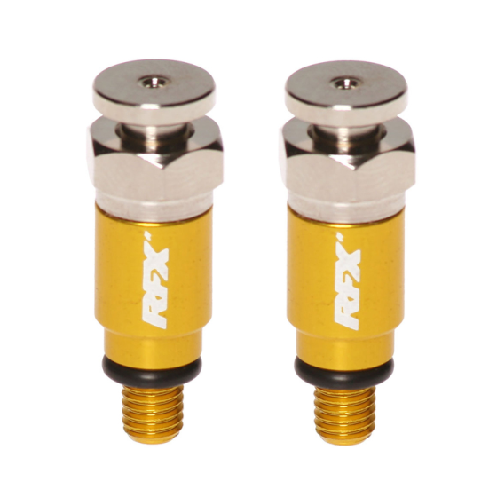 Обезвъздушители за вилка RFX Pro M5x0.8 (Yellow) Kayaba/Showa RR 250 2T RACING