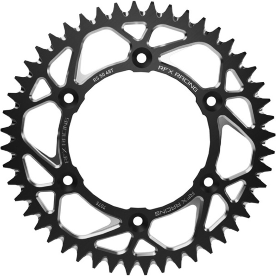 Заден пиньон RFX Pro Series Elite Aluminium Rear Sprocket - 428 Black RM 85