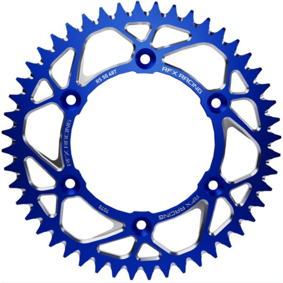 Заден пиньон RFX Pro Series Elite KTM SX 50 14-24 Aluminium Rear Sprocket Blue - 415 38T