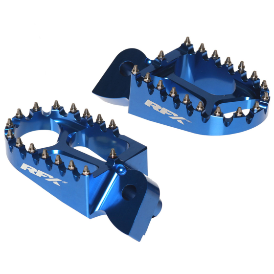 Степенки RFX Pro CNC Aluminium Trials Footrest (Blue) Universal - Gas Gas/Beta/Sherco/Montesa