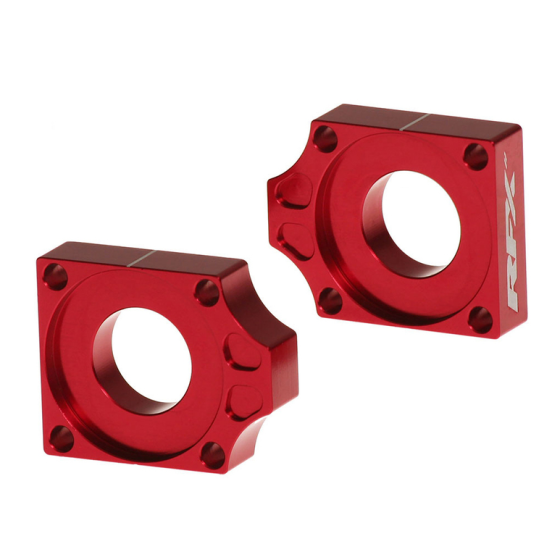 Блок втулка за задна ос RFX Pro Rear Axle Adjuster Blocks - Red Yamaha YZ 250 2025