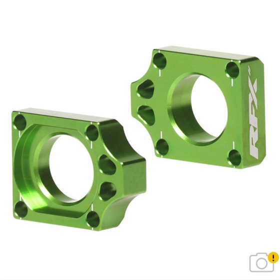 Блок втулка за задна ос RFX Pro Rear Axle Adjuster Blocks - Silver KX 250/450 2025