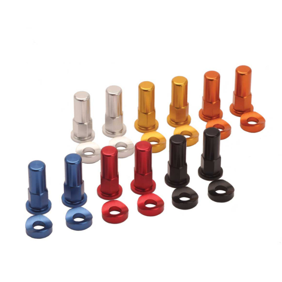 Заключващи гайки и шайби за джанти RFX Pro Rim Lock Nuts and Washers (Silver) 2pcs STARK VARG