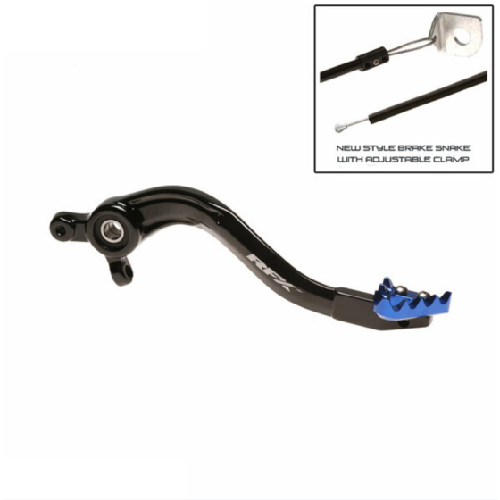 Заден лост за спирачка RFX Pro ST Rear Brake Lever Hard Anodised Black/Blue