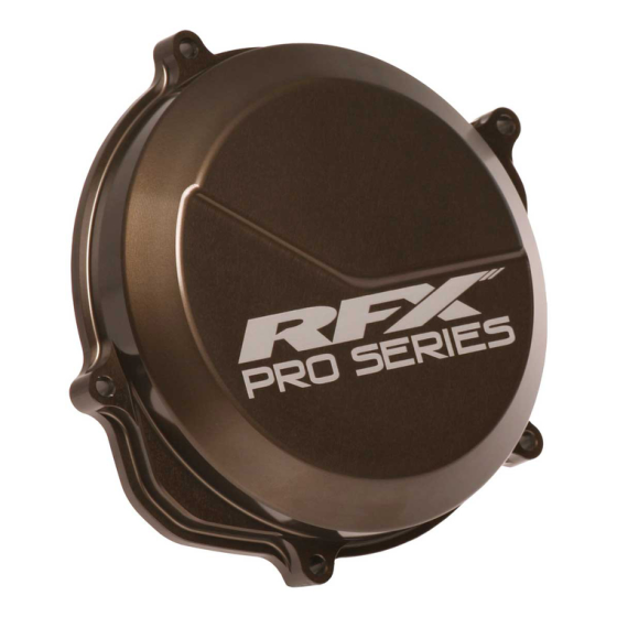 Капак за съединител RFX Pro Clutch Cover (Hard Anodised) - Honda CRF450