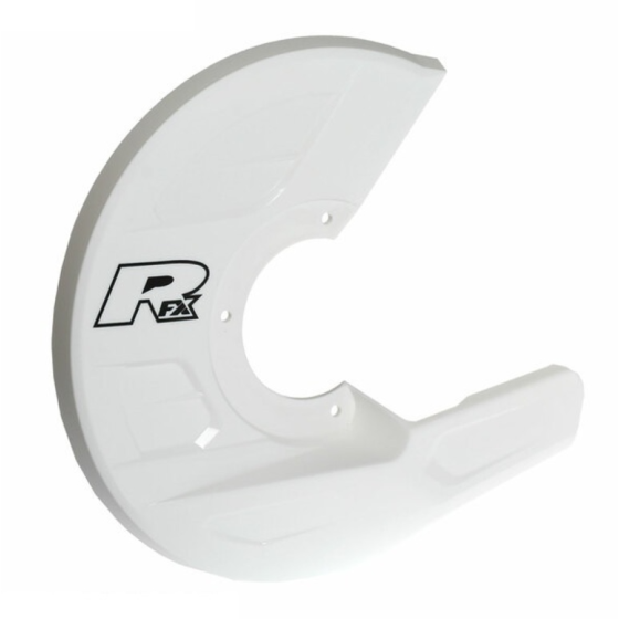 Предпазител за преден диск RFX Pro Disc and Caliper Guard (White) Universal To Fit RFX Disc Guard Mounts