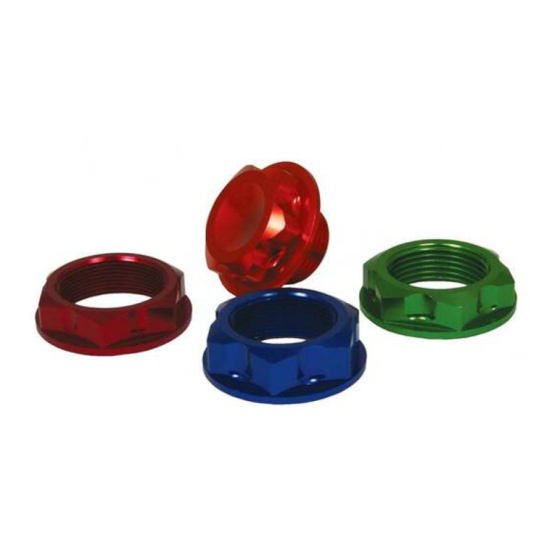 Болт за кормило RFX Pro Steering Stem Nut (Mineral Grey) Honda/Yamaha/Suzuki