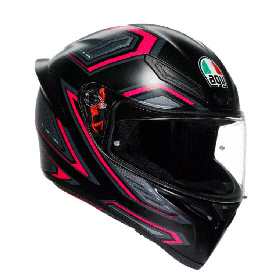 Каска AGV K1 S SLING MATT BLACK/PINK