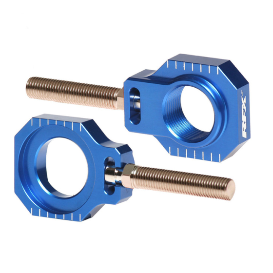 Блок втулка за задна ос RFX Pro 2 Rear Axle Adjuster Blocks (Blue) Husqvarna FC/TC 17-22