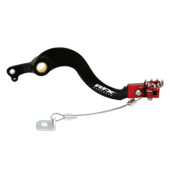Заден лост за спирачка RFX Pro FT Rear Brake Lever (Black/Red) - Honda CRF250 04-09