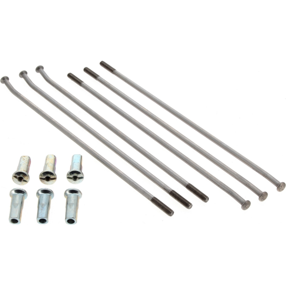 Спици и нипели RFX 18" Spokes set - Silver/Silver 32 spokes