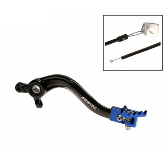 Заден лост за спирачка RFX Pro ST Rear Brake Lever (Black/Blue)