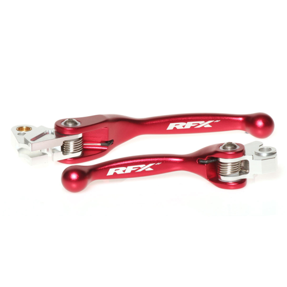 Комплект лостове Комплект лостове RFX Race Forged Flexible Lever Set (Red) KXF250/450 04-12 / YZ125/250 01-07 YZF250 01-06 YZF426/450 01-07