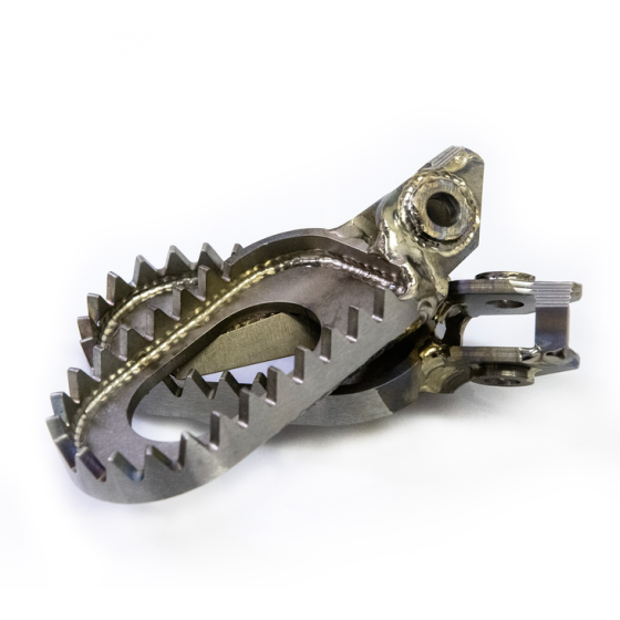 Степенки RFX Factory Titanium Footrests Yamaha/Fantic