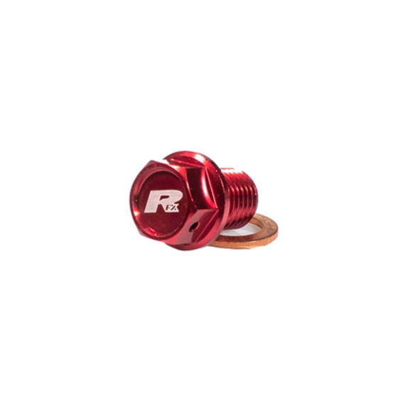 Пробка за масло RFX Magnetic Drain Bolt (Red) [M12 x 15mm x 1.25]