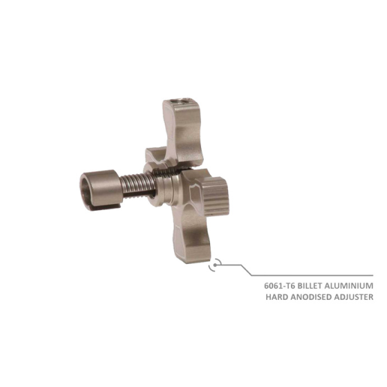 Резервен регулатор за жило за съединител RFX Pro Clutch Assembly Replacement Quick Adjuster and Screw (Hard Anodised)