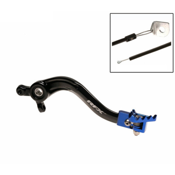 Заден лост за спирачка RFX Pro FT Rear Brake Lever (Black/Blue) Sherco SE/SE-F
