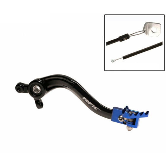 Заден лост за спирачка RFX Pro FT Rear Brake Lever (Black/Blue) Husqvarna 14-16