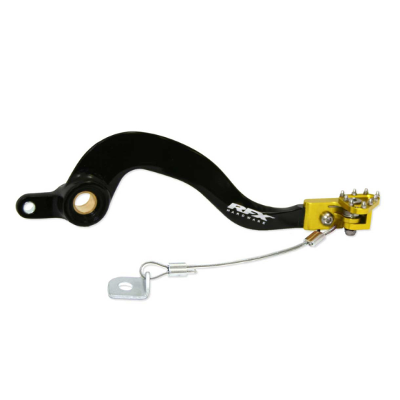 Лост за спирачка RFX Pro FT Rear Brake Lever (Black/Yellow) - Suzuki RMZ250 07-12